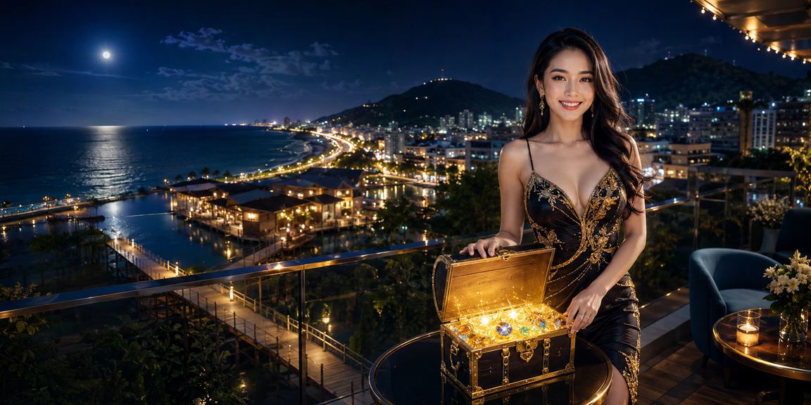 Bãi biển Vũng Tàu với bầu không khí giải trí casino và cá cược ngoài trời